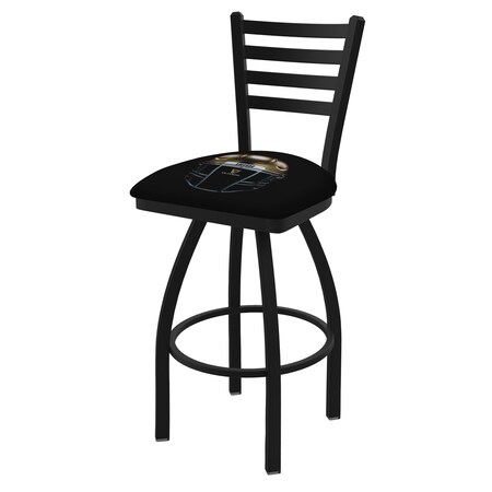 Holland Bar Stool Co Guinness Helmet 36 Swivel Bar Stool with Black Wrinkle Finish, L014 Notre Dame L01436ND-Guin-Hlm